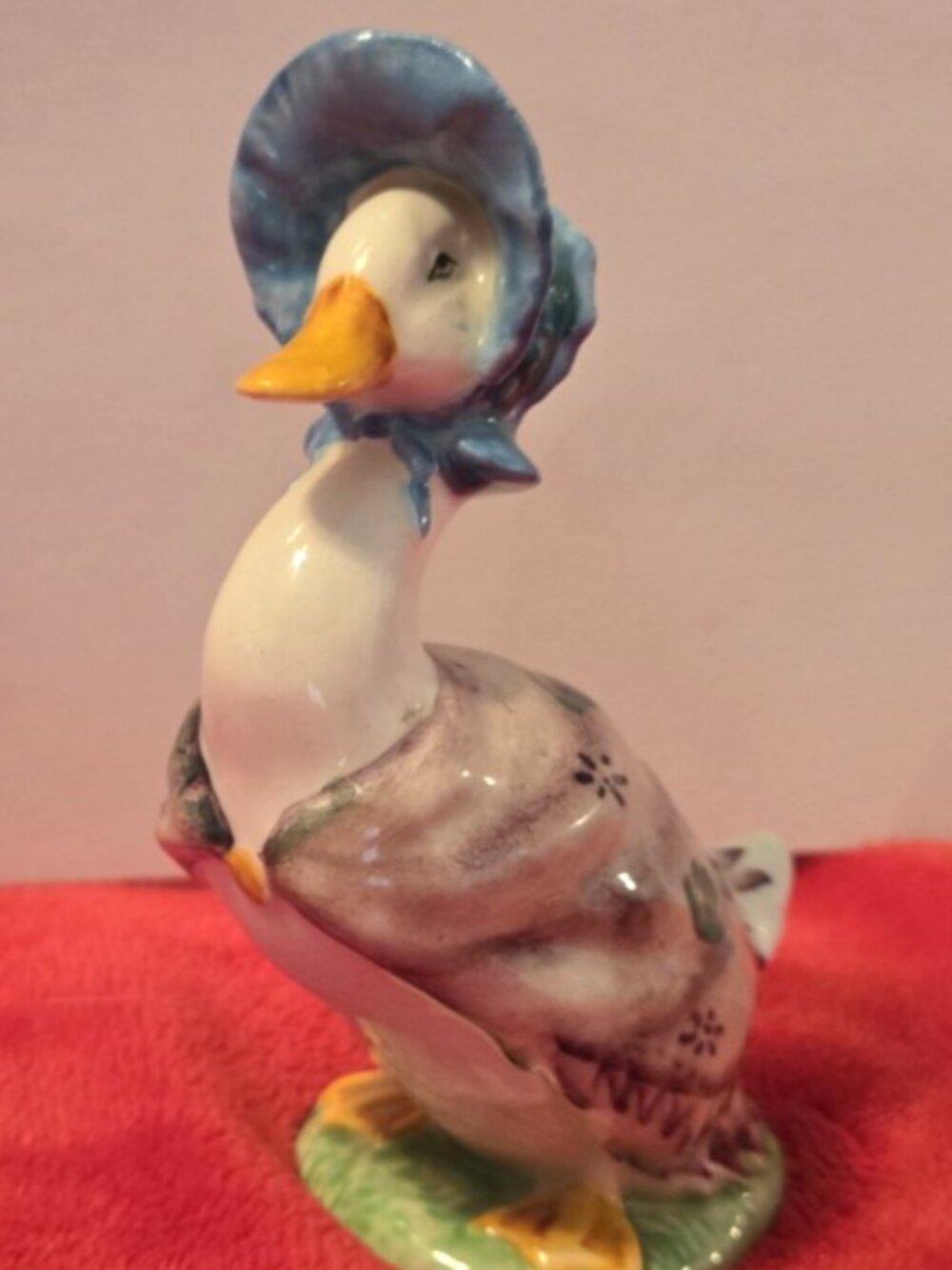 VTG Beswick Beatrix Potter Jemima Puddleduck Figurine Ceramic BP3a England 4.5"